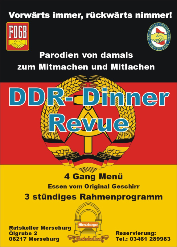 DDR Dinner Revue 1.11.24